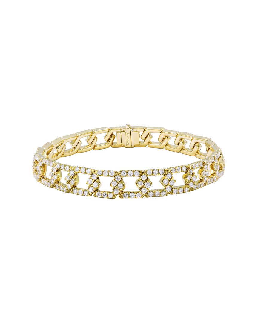 Sabrina Designs 18k 3.97 Ct. Tw. Diamond Bangle In Gold