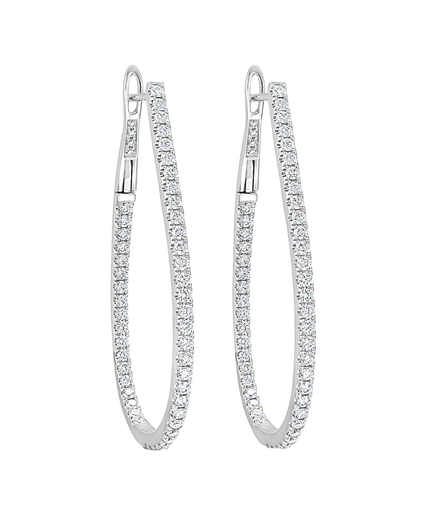 Sabrina Designs 14k 1.60 Ct. Tw. Diamond Hoops