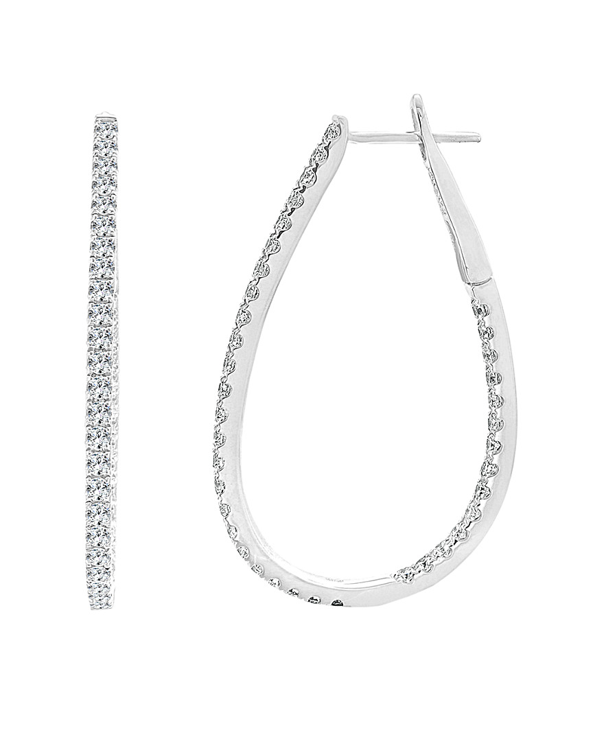 Sabrina Designs 14k 1.35 Ct. Tw. Diamond Hoops