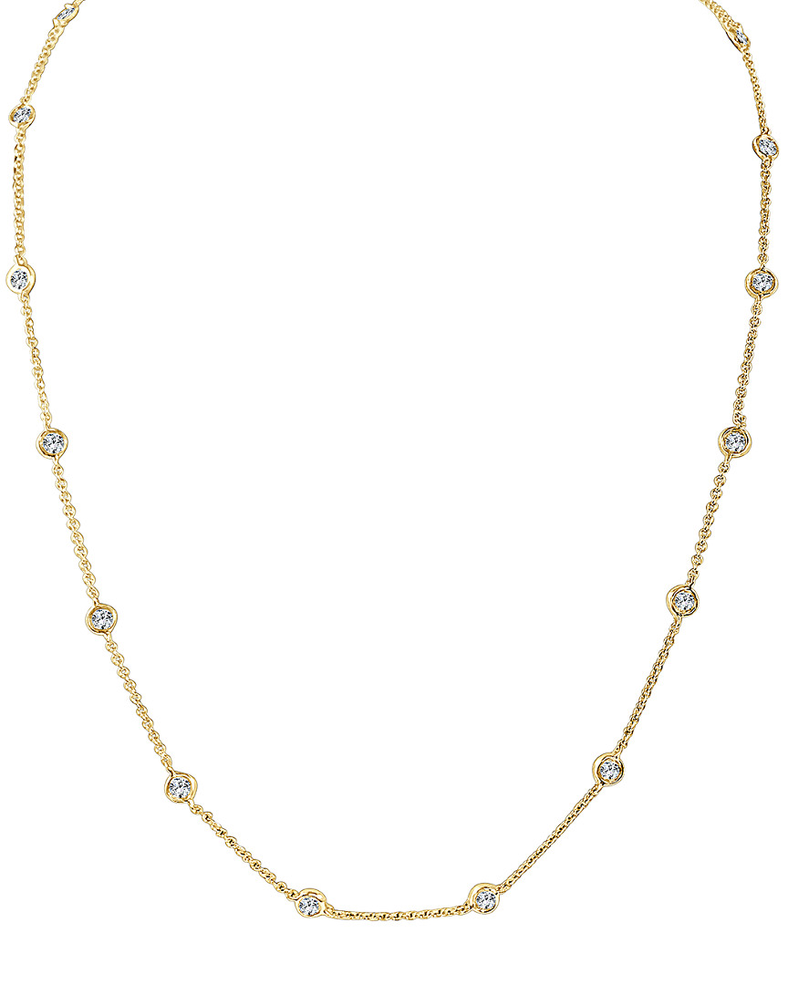 Sabrina Designs 14k 1.20 Ct. Tw. Diamond By The Yard Necklace