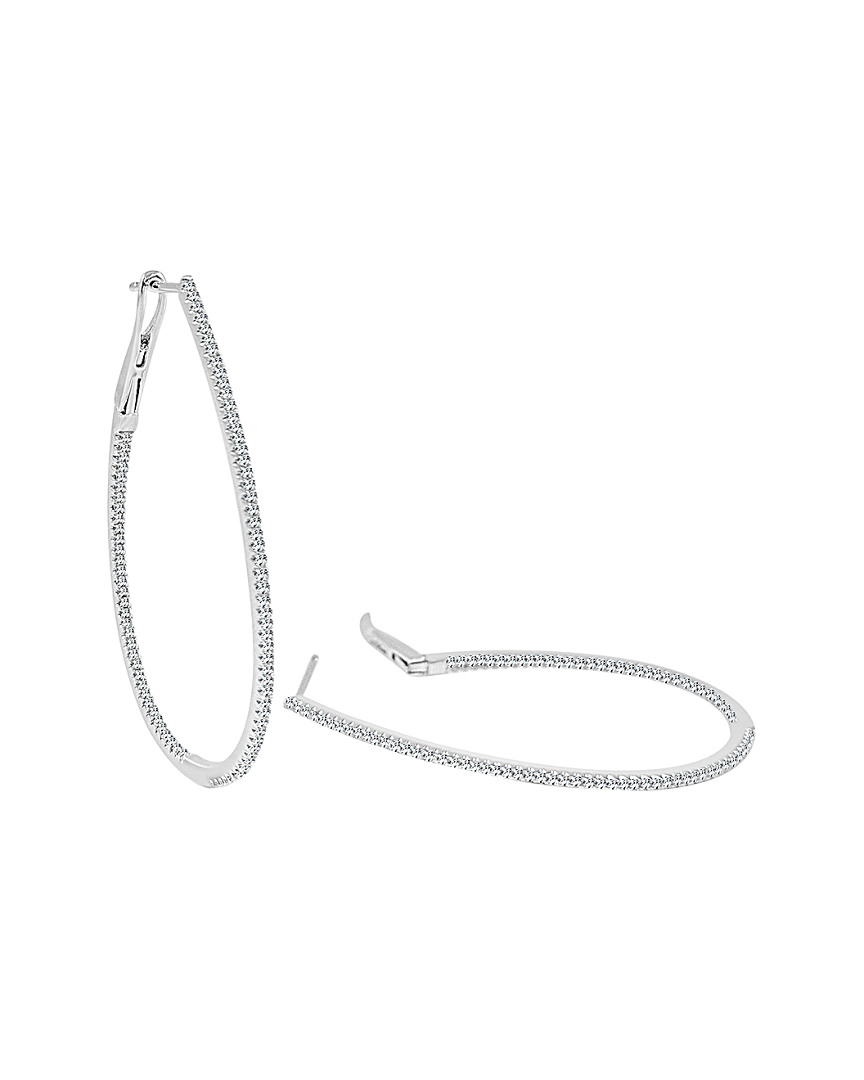 Sabrina Designs 14k 0.55 Ct. Tw. Diamond Hoops
