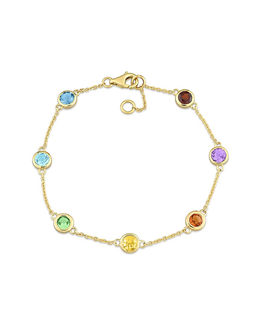 Rina Limor 14k 2.02 Ct. Tw. Gemstone Bracelet