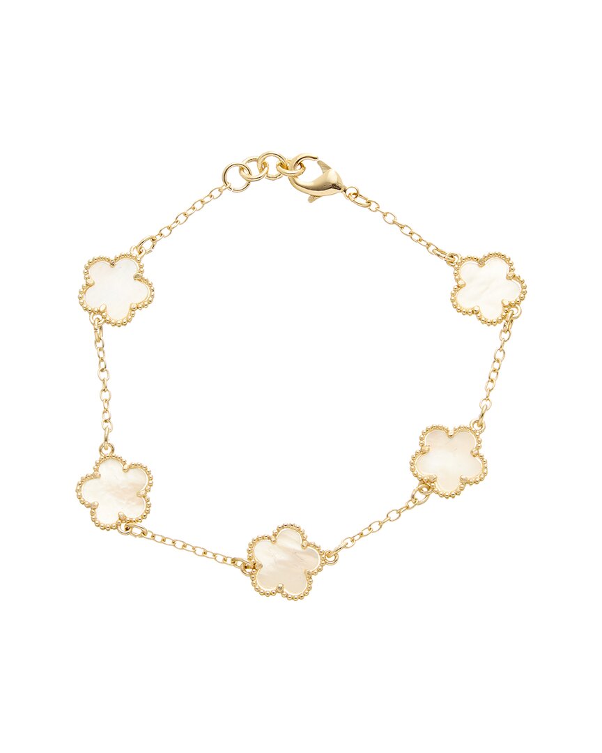 Juvell 18k Plated Clover Bracelet