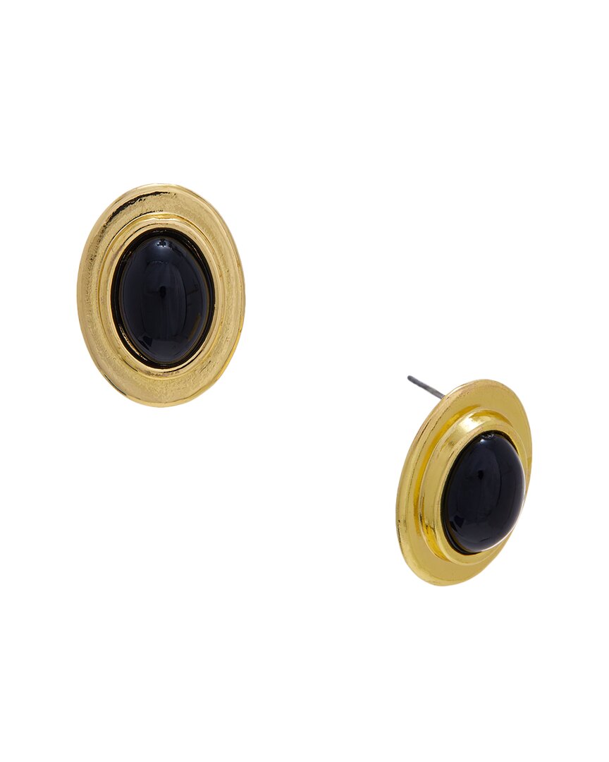 DANNIJO DANNIJO PLATED OVERSIZED STUDS 