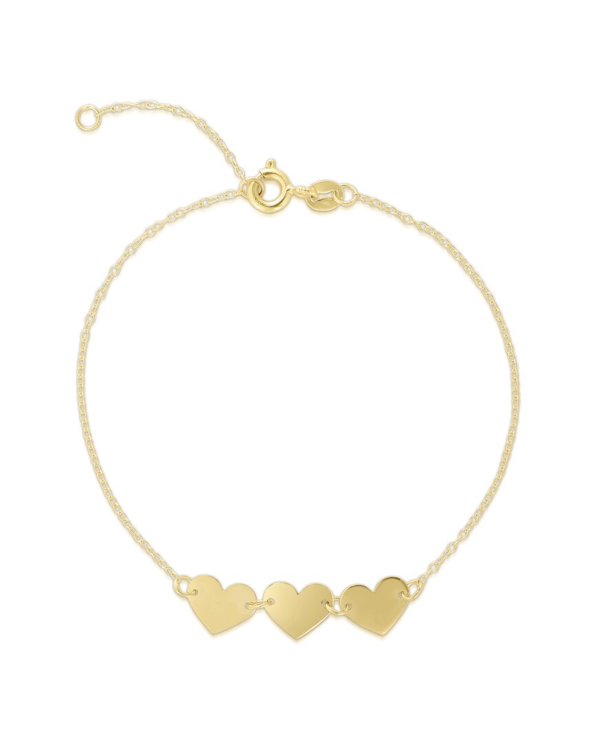Ember Fine Jewelry 14k Triple Heart Bracelet