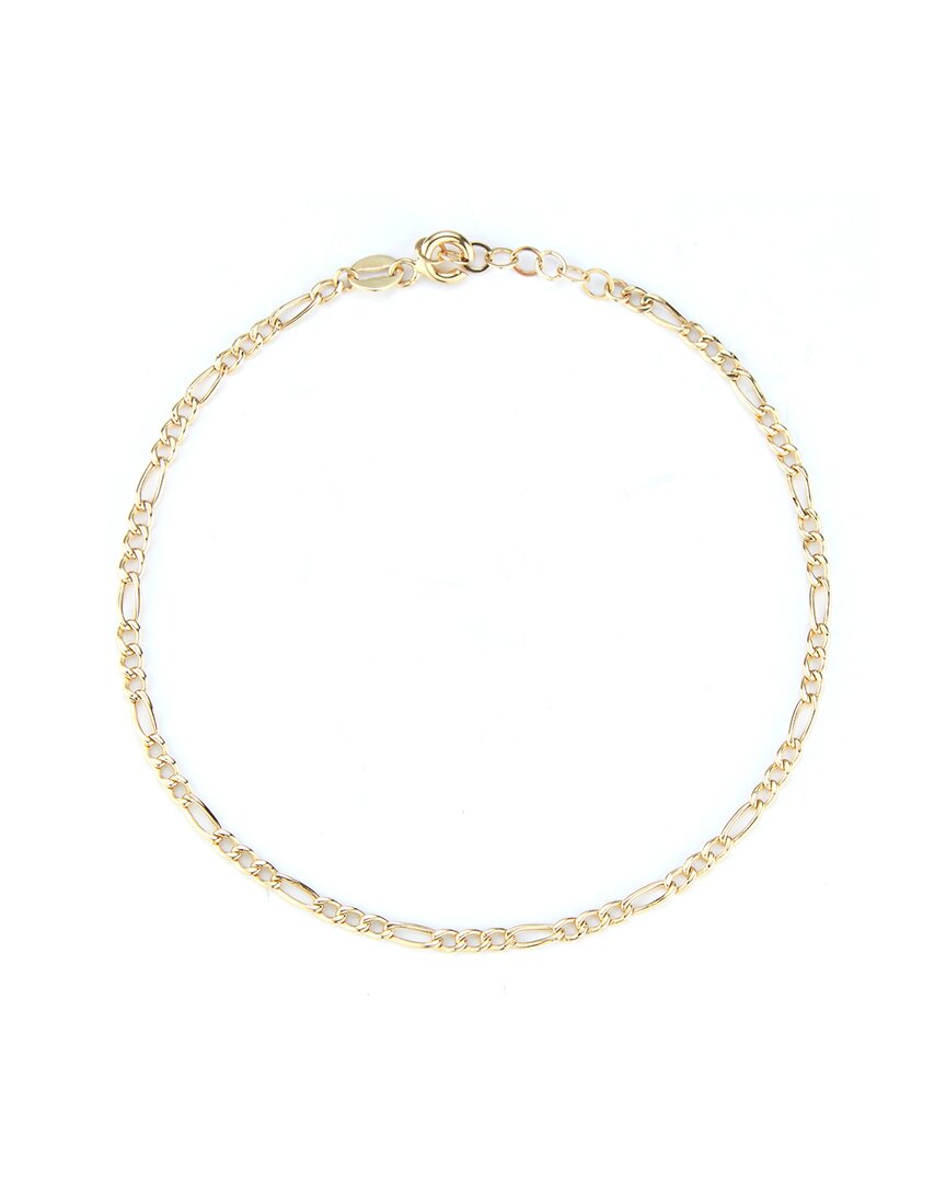 Ember Fine Jewelry 14k Dainty Figaro Chain Bracelet