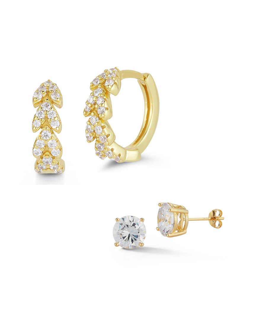 Glaze Jewelry 14k Over Silver Earrings In Gold