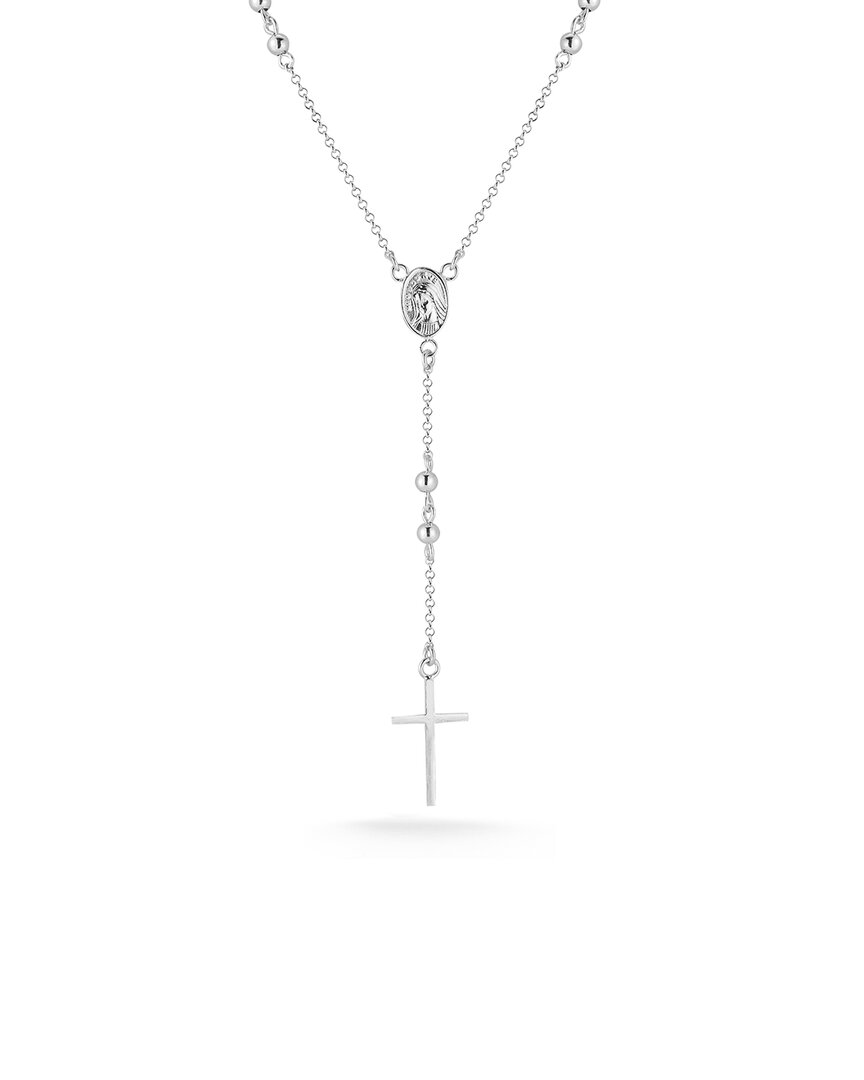 Glaze Jewelry Silver Necklace In Metallic
