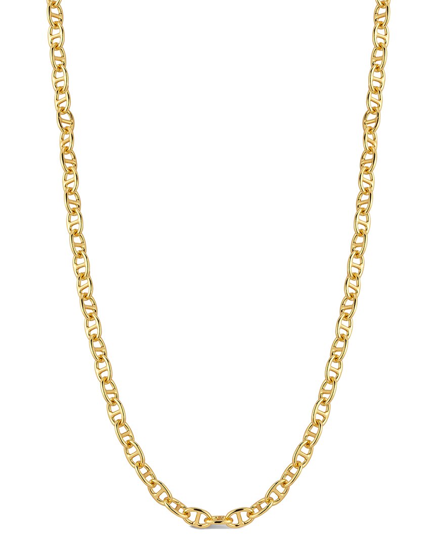 Glaze Jewelry 18k Plated Mariner Link Chain Necklace