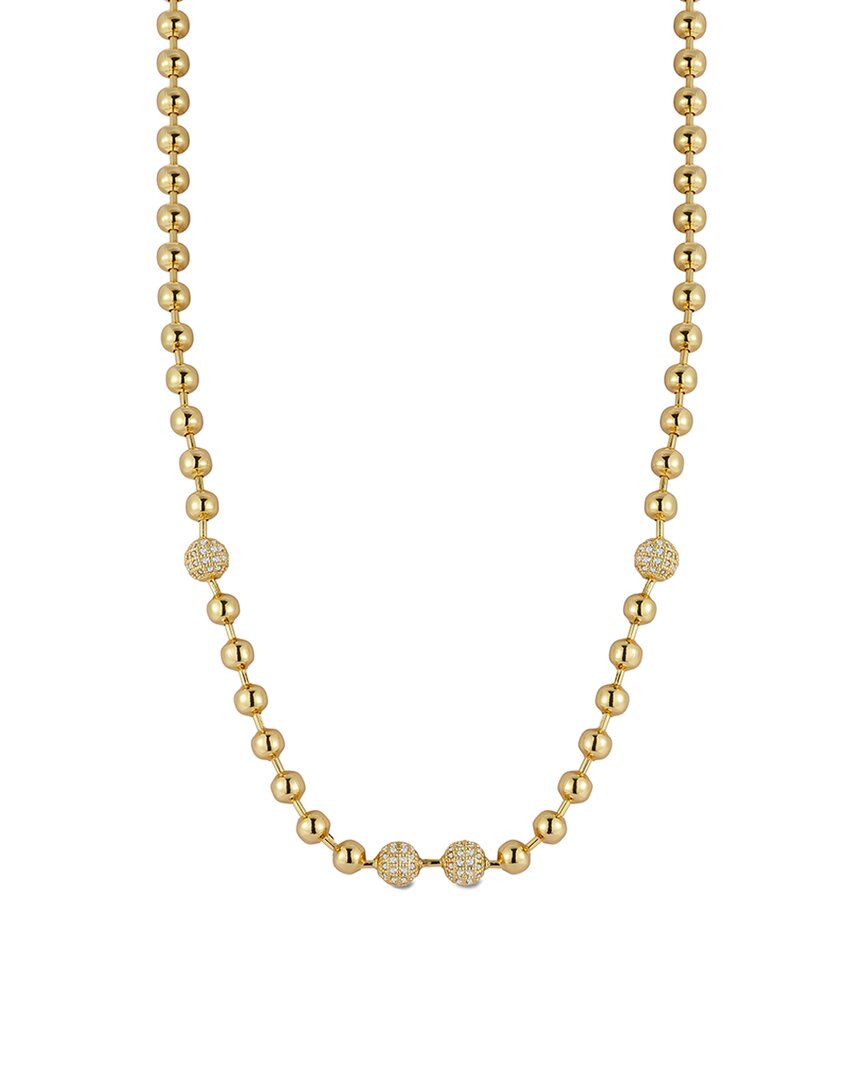 Glaze Jewelry Plated Cz Necklace
