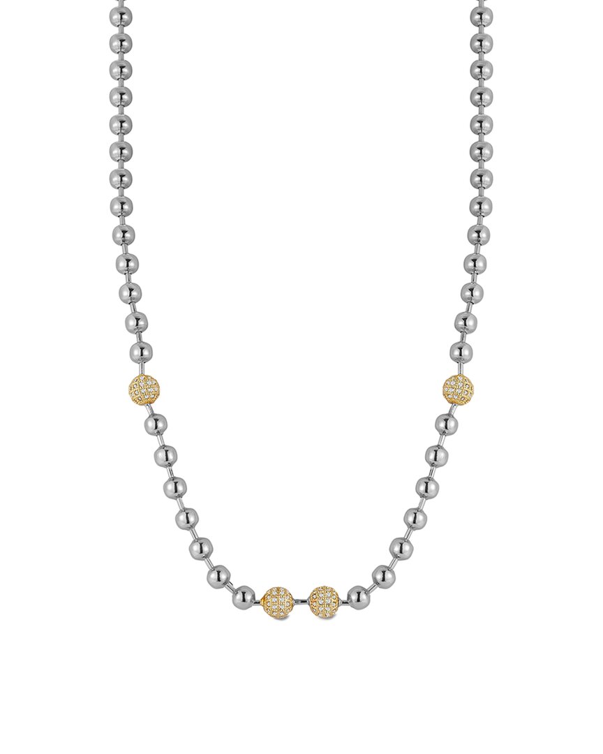 Glaze Jewelry Plated Cz Necklace