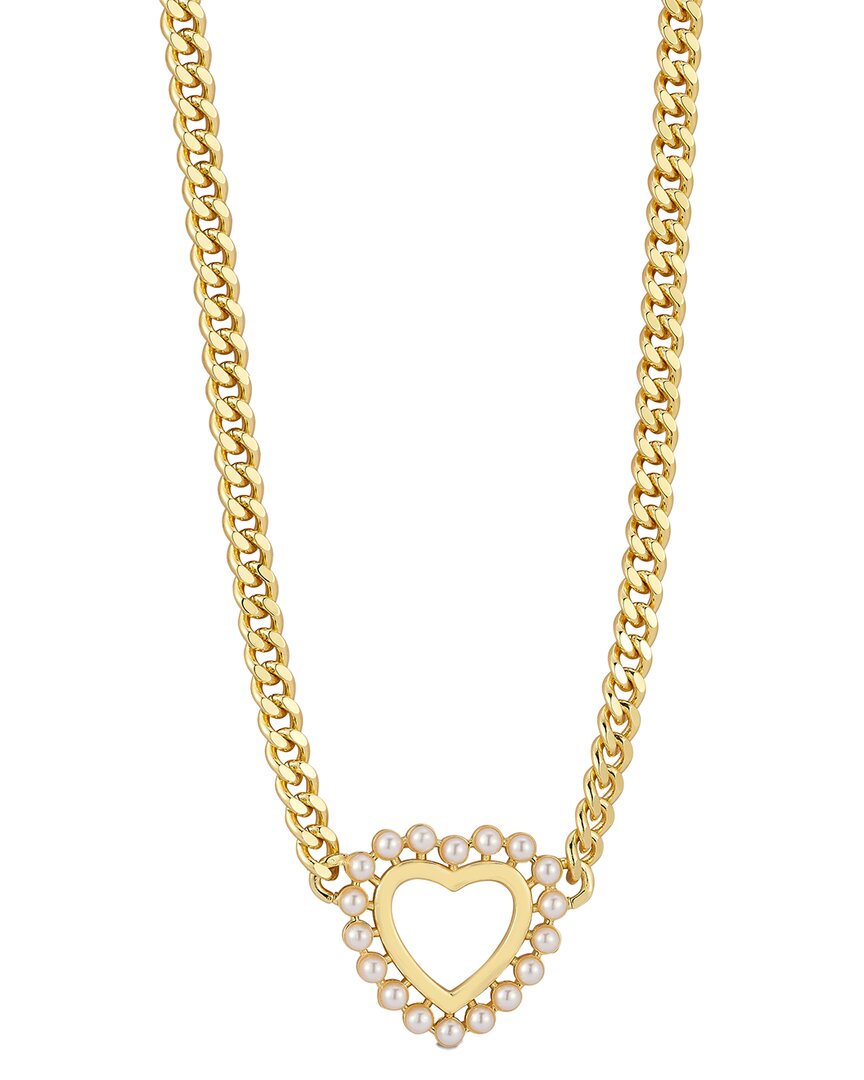 Sphera Milano 18k Plated Heart Necklace