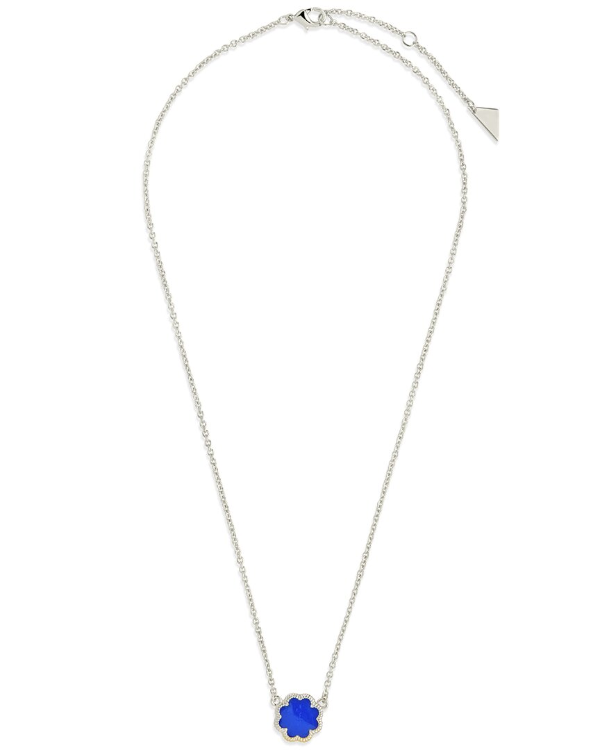 Sterling Forever Rose Petal Pendant Necklace