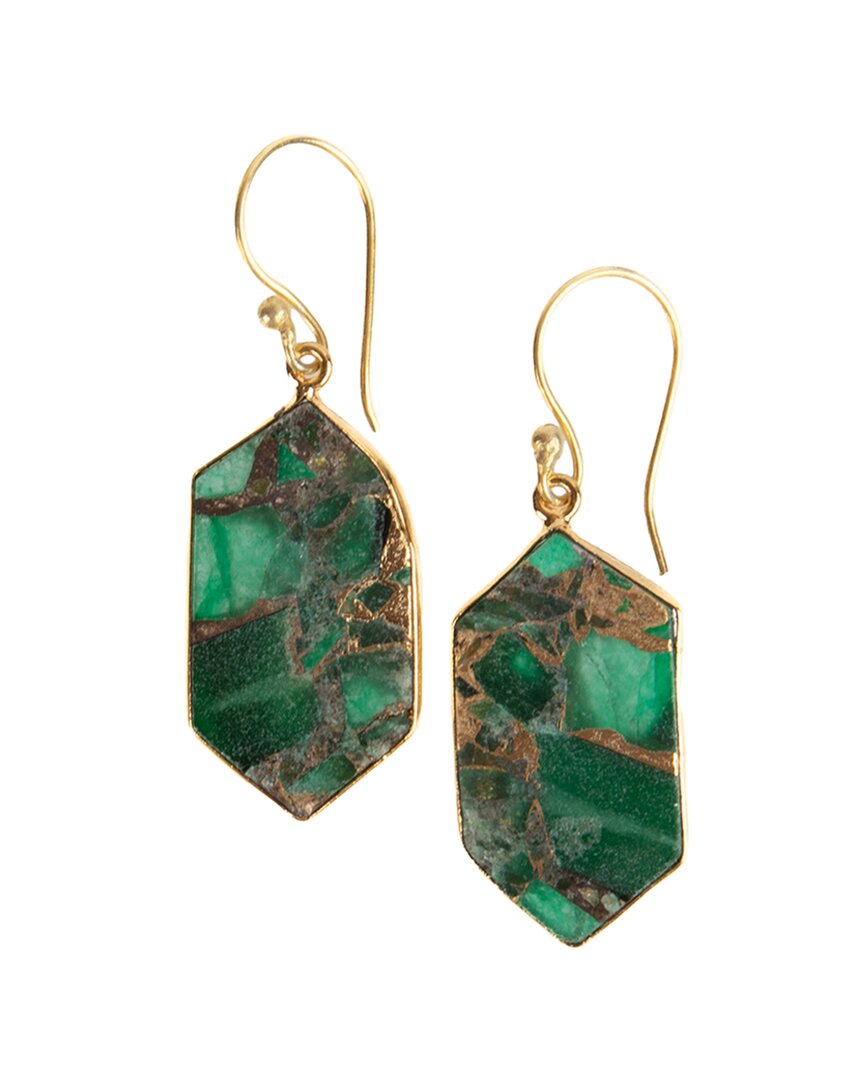 Saachi Geometric Mojave Earrings 613486 In Gold