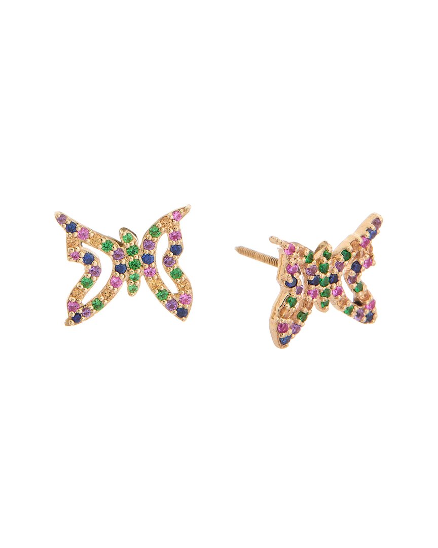 Lana Jewelry 14k 0.35 Ct. Tw. Butterfly Earrings