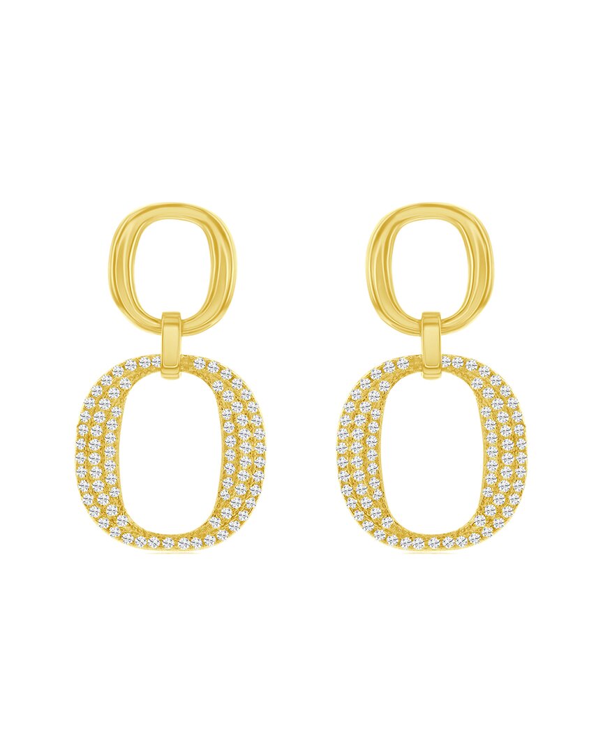 Suzy Levian Cz Jewelry Suzy Levian Silver Cz Dangle Earrings