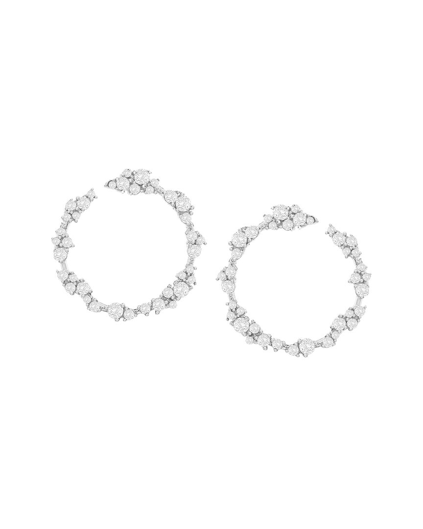 Suzy Levian Cz Jewelry Suzy Levian Silver Cz Statement Earrings
