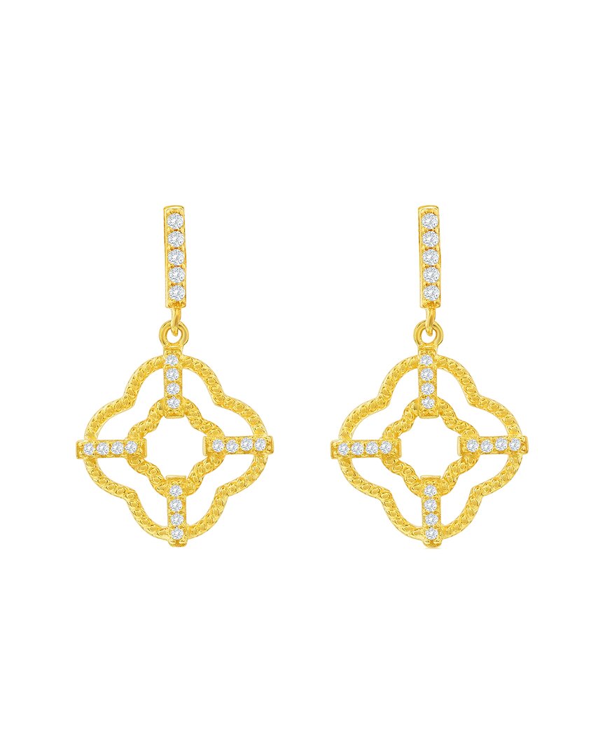 Suzy Levian Cz Jewelry Suzy Levian Silver Cz Dangle Earrings