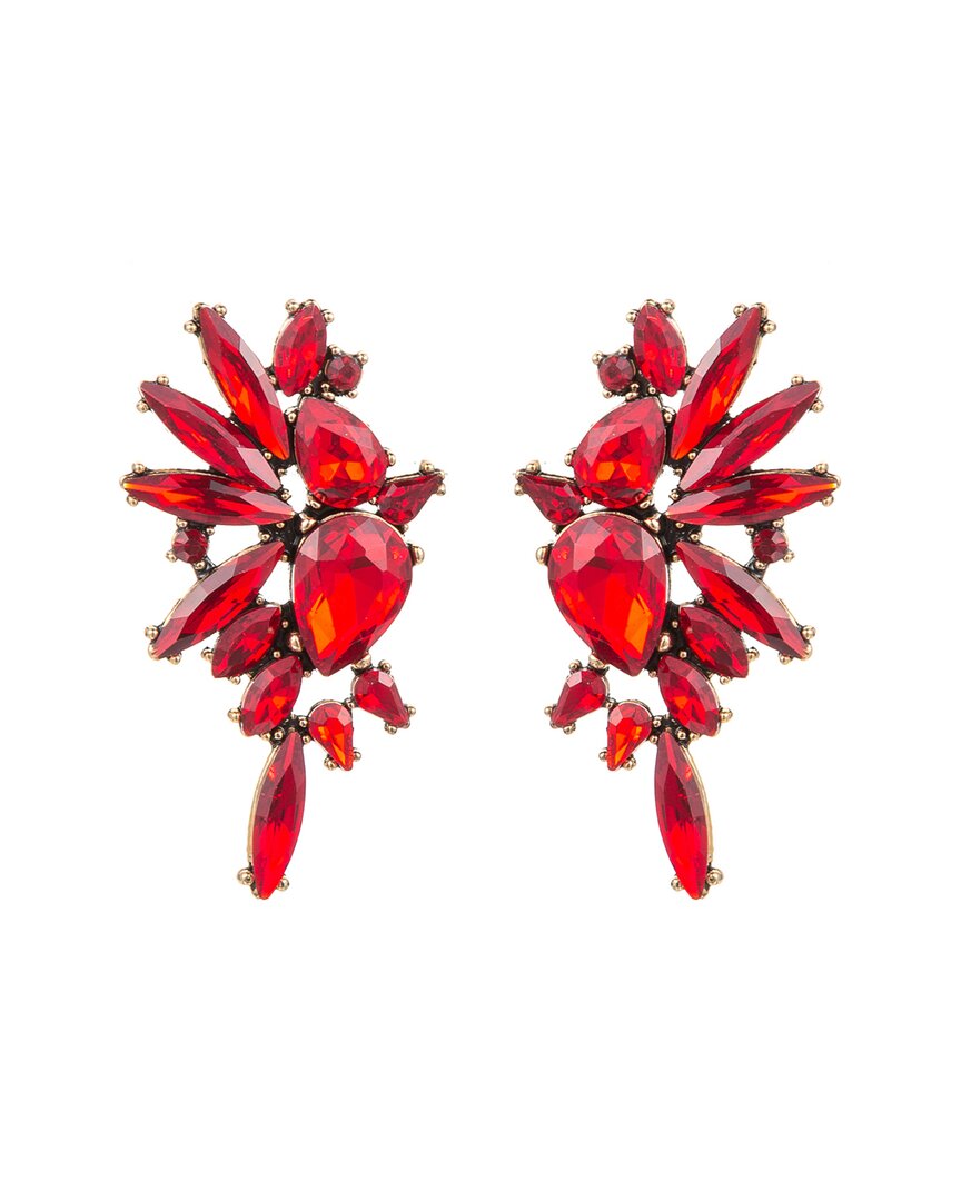 Eye Candy La Art Gala Crystal Drop Earrings