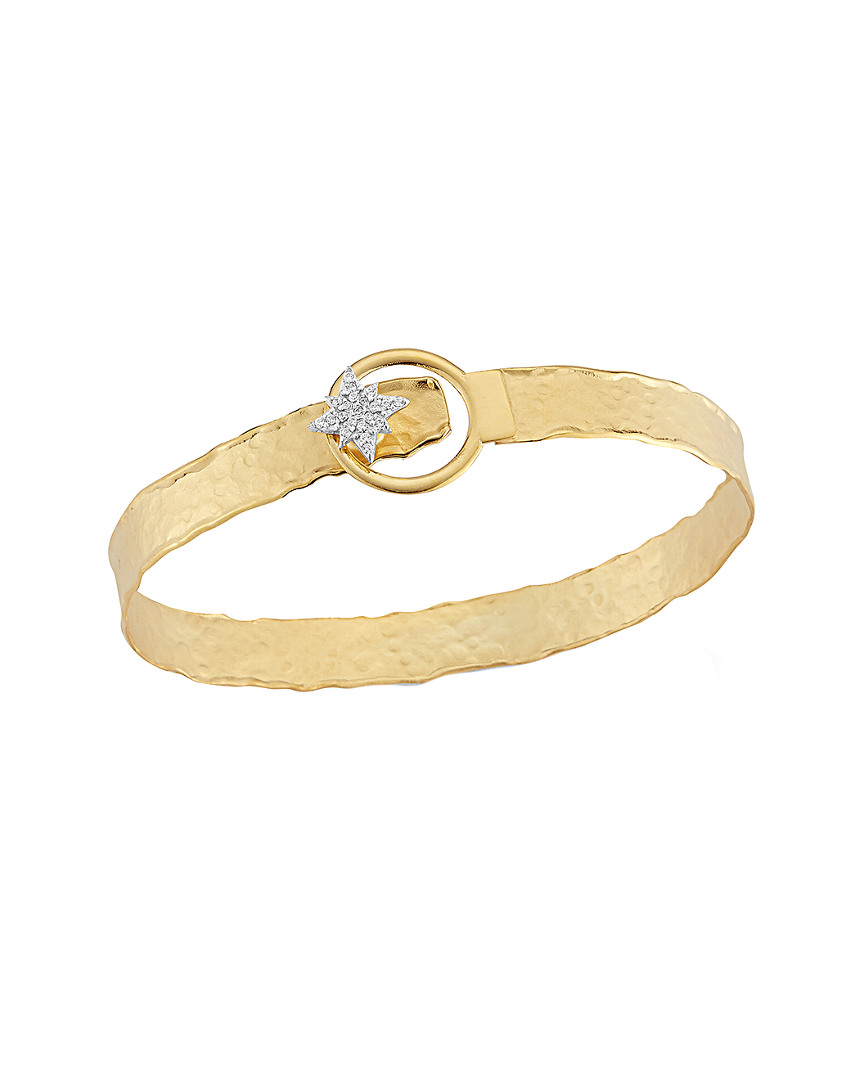 I. Reiss 14k 0.13 Ct. Tw. Diamond Cuff