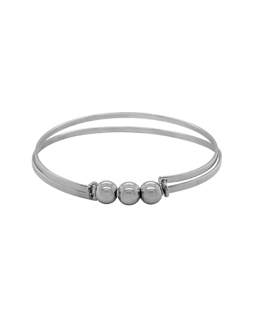 Italian Silver Bangle Bracelet