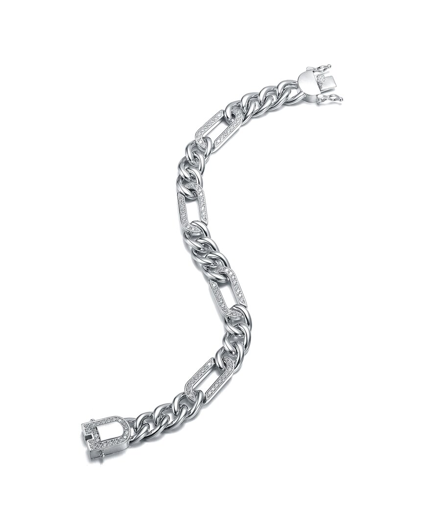 Genevive Silver Cz Bracelet