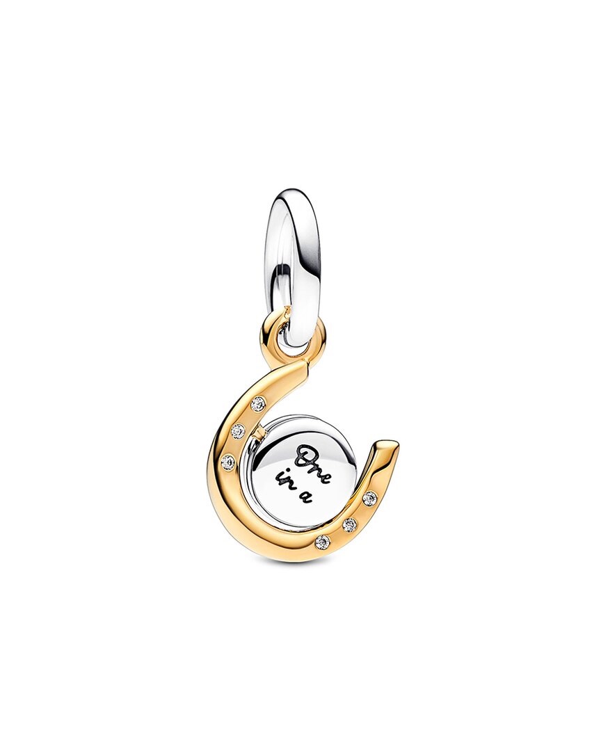 Pandora Charms Mod. Spinning Disc Horseshoe Dangle ***special Price***