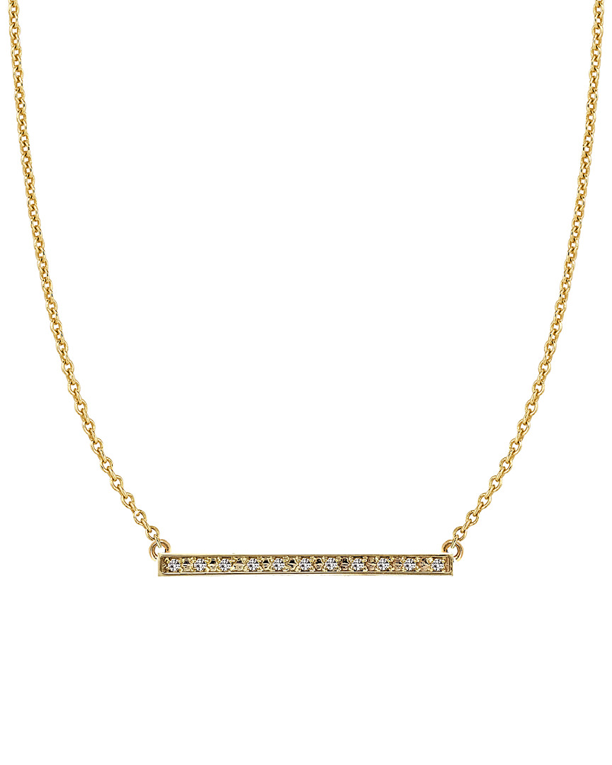 Ariana Rabbani 14k Diamond Necklace