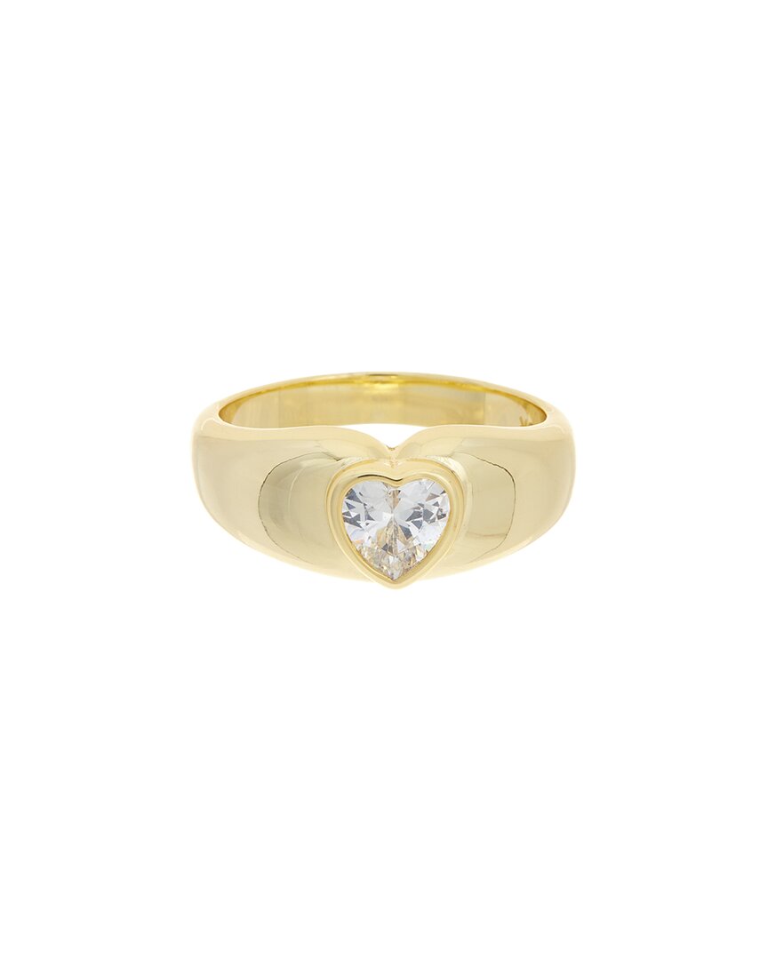 Juvell 18k Plated Cz Ring