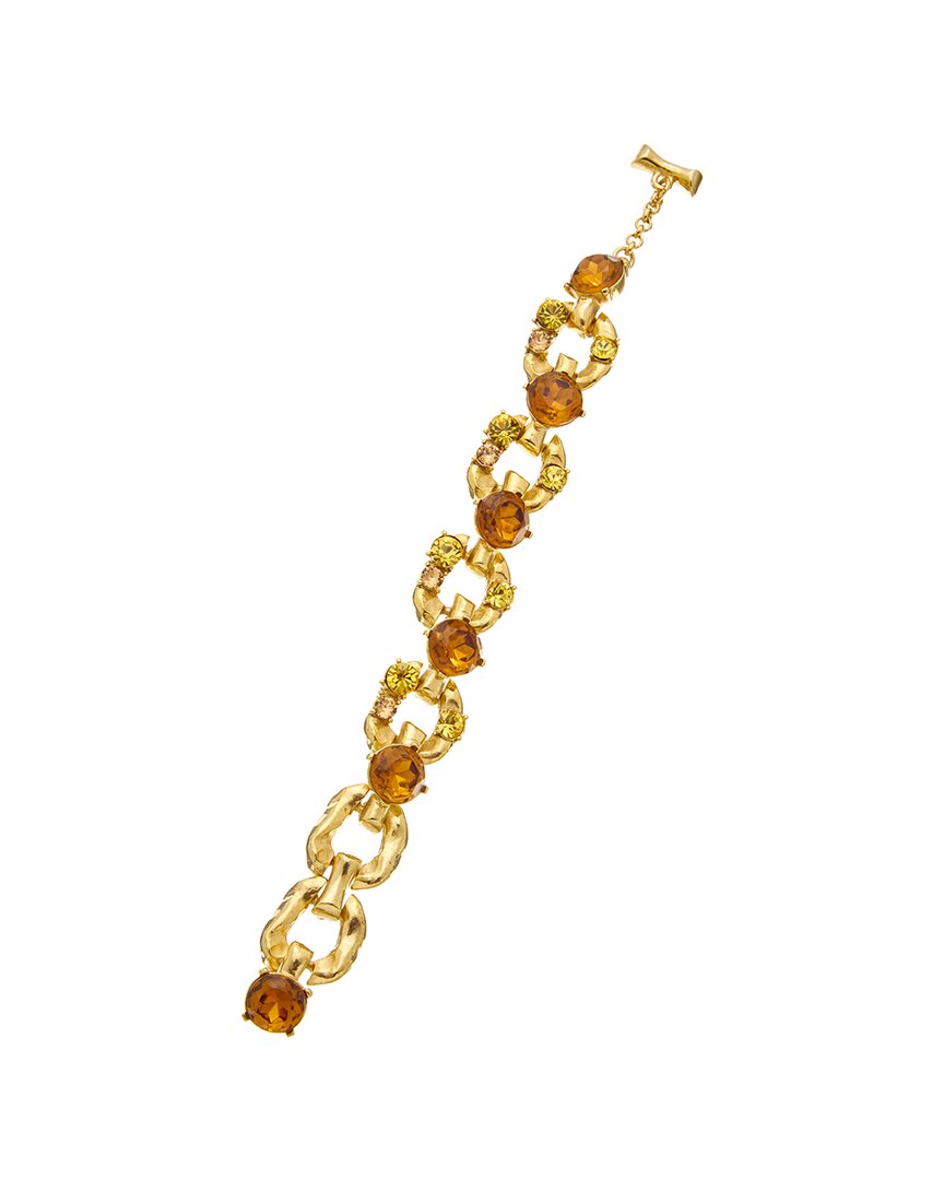Oscar De La Renta Toggle Bracelet In Gold