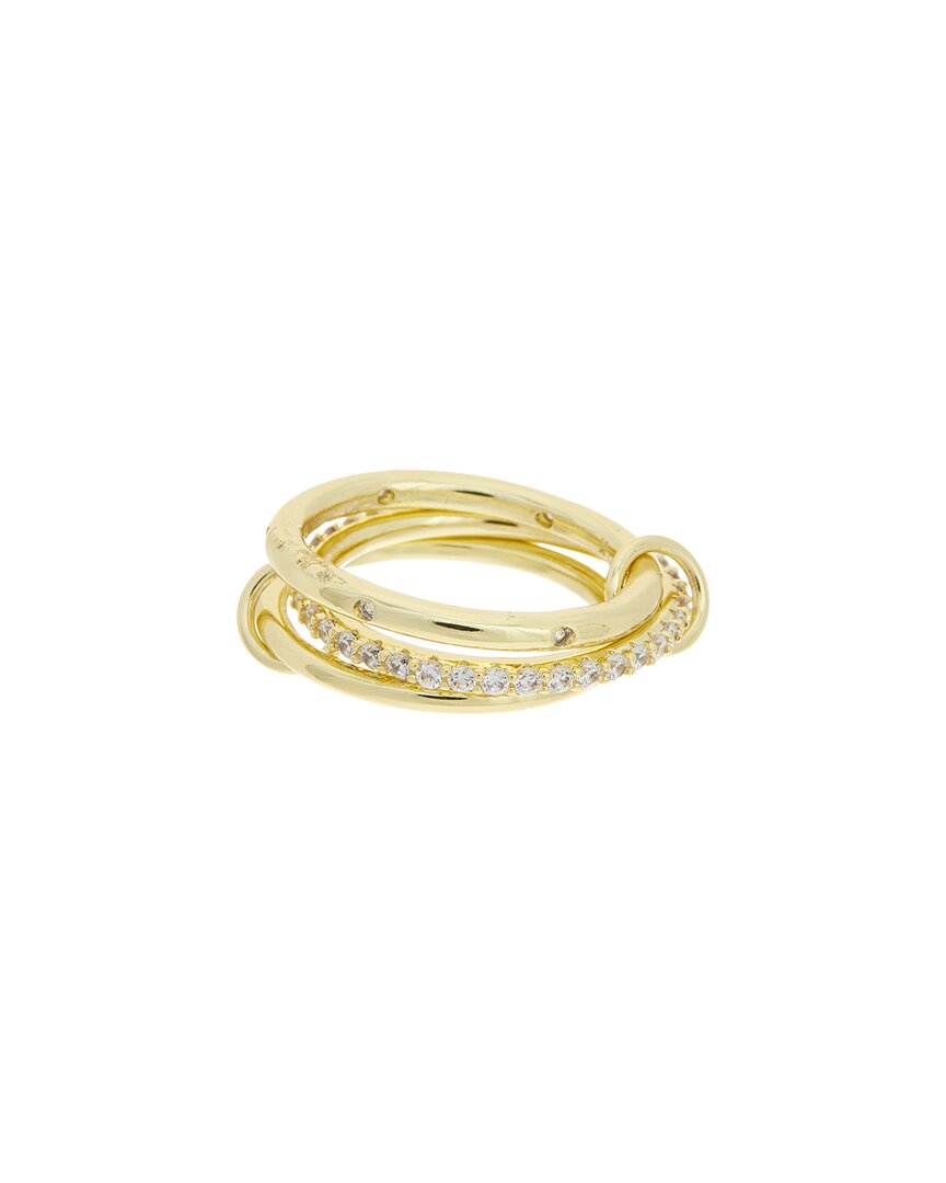 Juvell 18k Plated Cz Ring
