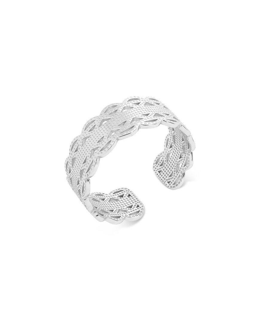 Sterling Forever Sterling Silver Intertwined Band Ring
