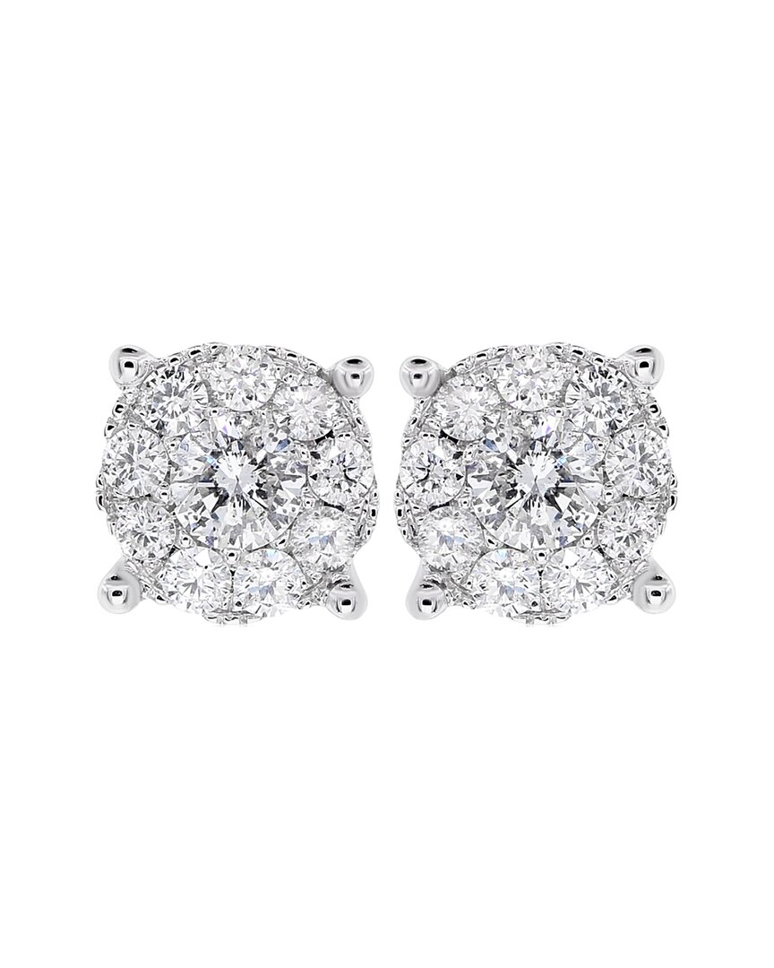 Diana M. Fine Jewelry 14K White Gold 1.00 ct. tw. Diamond Earrings