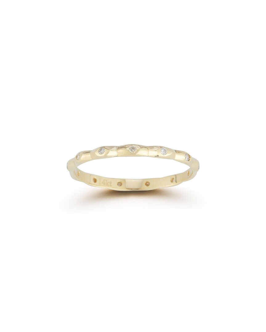 Ember Fine Jewelry 14k 0.08 Ct. Tw. Diamond Ring