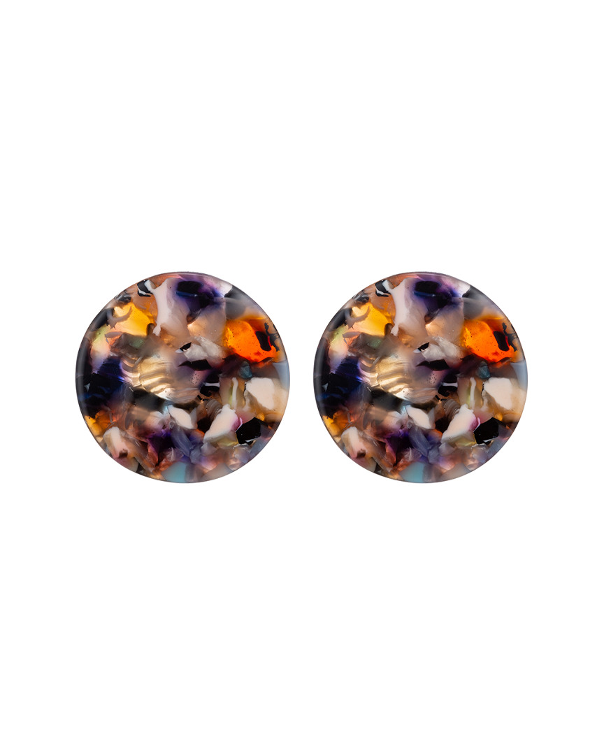 Eye Candy La Alexa Resin Stud Earrings