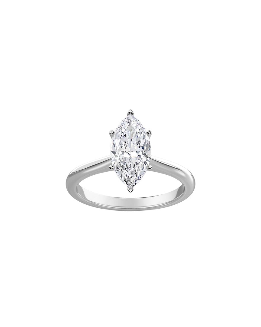 Diana M. Fine Jewelry 14k 1.52 Ct. Tw. Diamond Solitaire Ring In Metallic