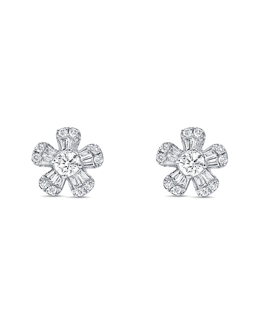 Sabrina Designs 14k 0.61 Ct. Tw. Diamond Stud Earrings