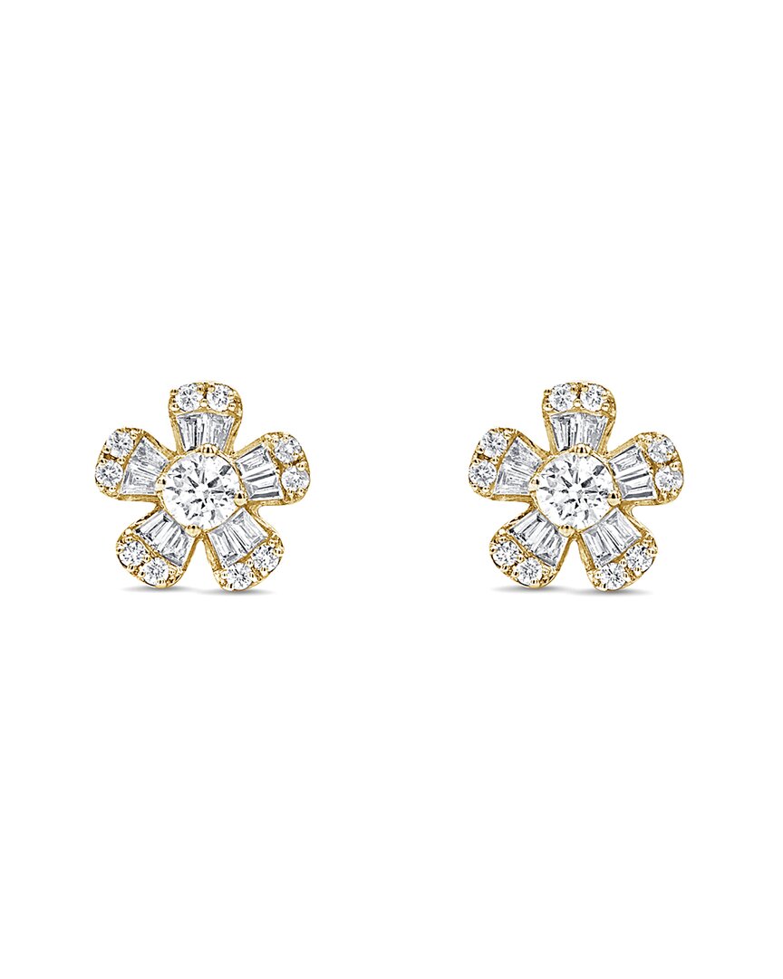 Sabrina Designs 14k 0.61 Ct. Tw. Diamond Stud Earrings