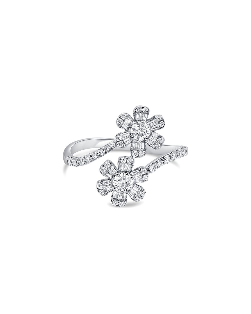 Sabrina Designs 14k 0.61 Ct. Tw. Diamond Flower Ring