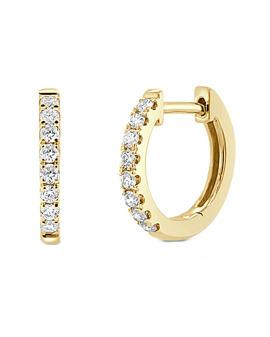 Sabrina Designs 14k 0.25 Ct. Tw. Diamond Huggie Earrings