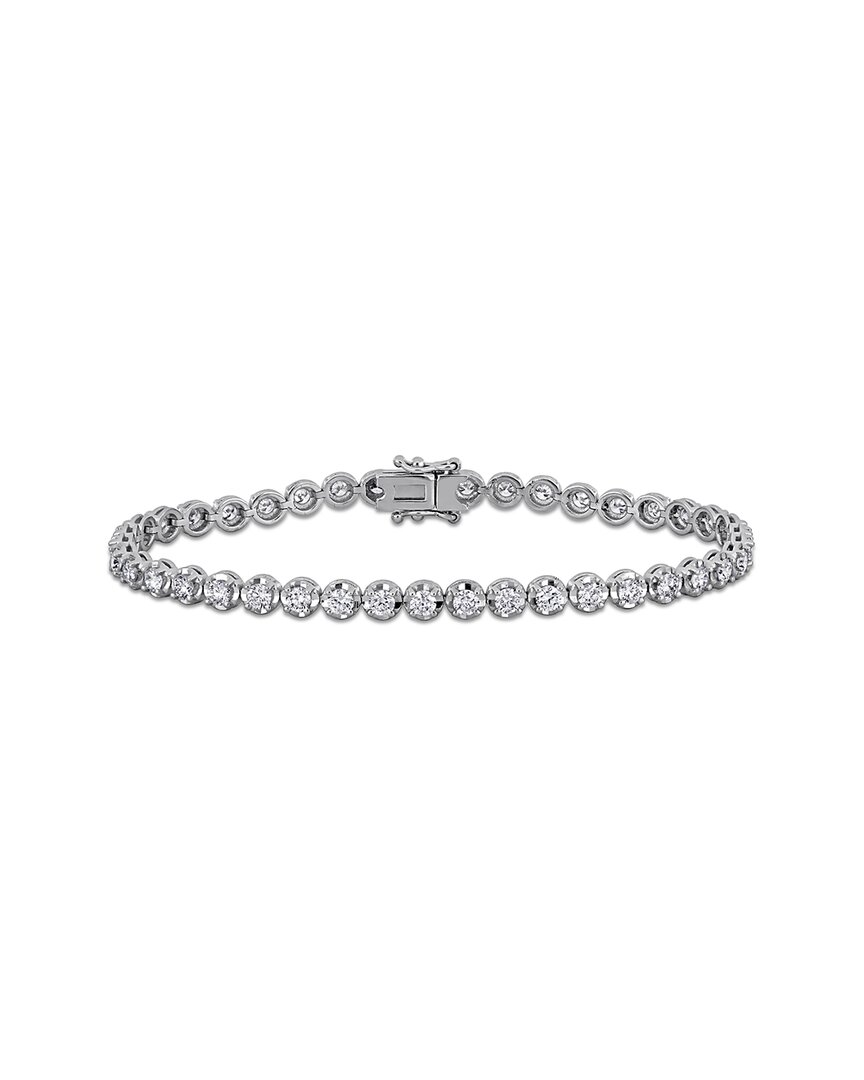 Rina Limor 14k 3.28 Ct. Tw. Diamond Tennis Bracelet