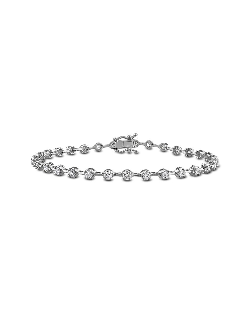 Rina Limor 14k 1.76 Ct. Tw. Diamond Station Bracelet