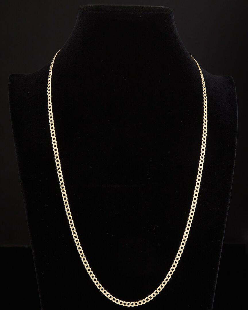 Italian Gold Cuban Miami Link Necklace