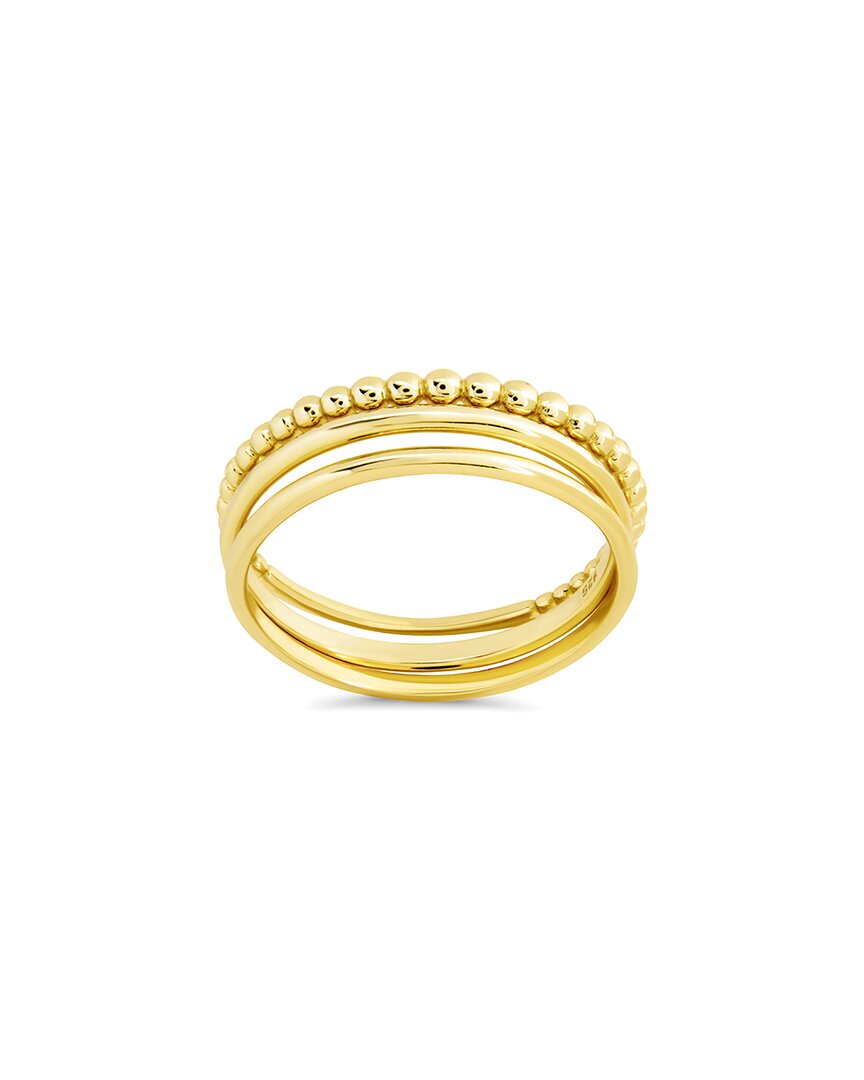 Sterling Forever 14k Over Silver Adele Stacking Ring
