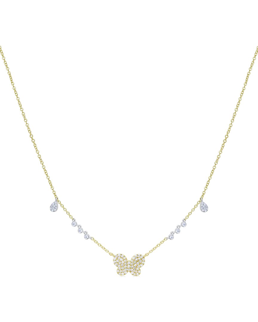 Meira T 14k 0.30 Ct. Tw. Diamond Necklace