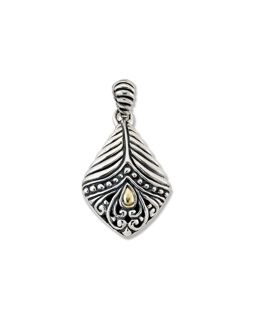 Samuel B. Dnu 0 Units Sold  18k & Silver Balinese Pendant