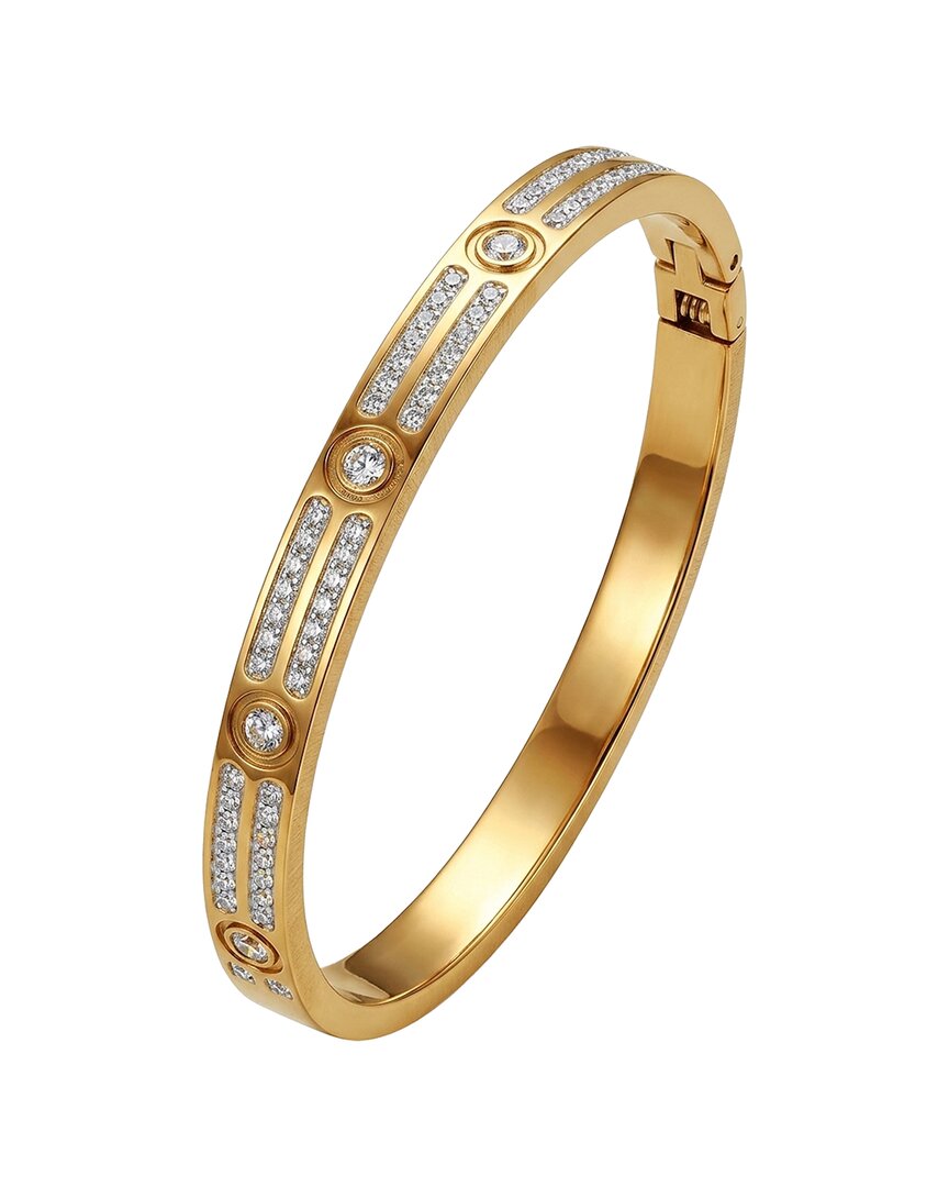 Liv Oliver 18k Plated Cz Bracelet In No Color
