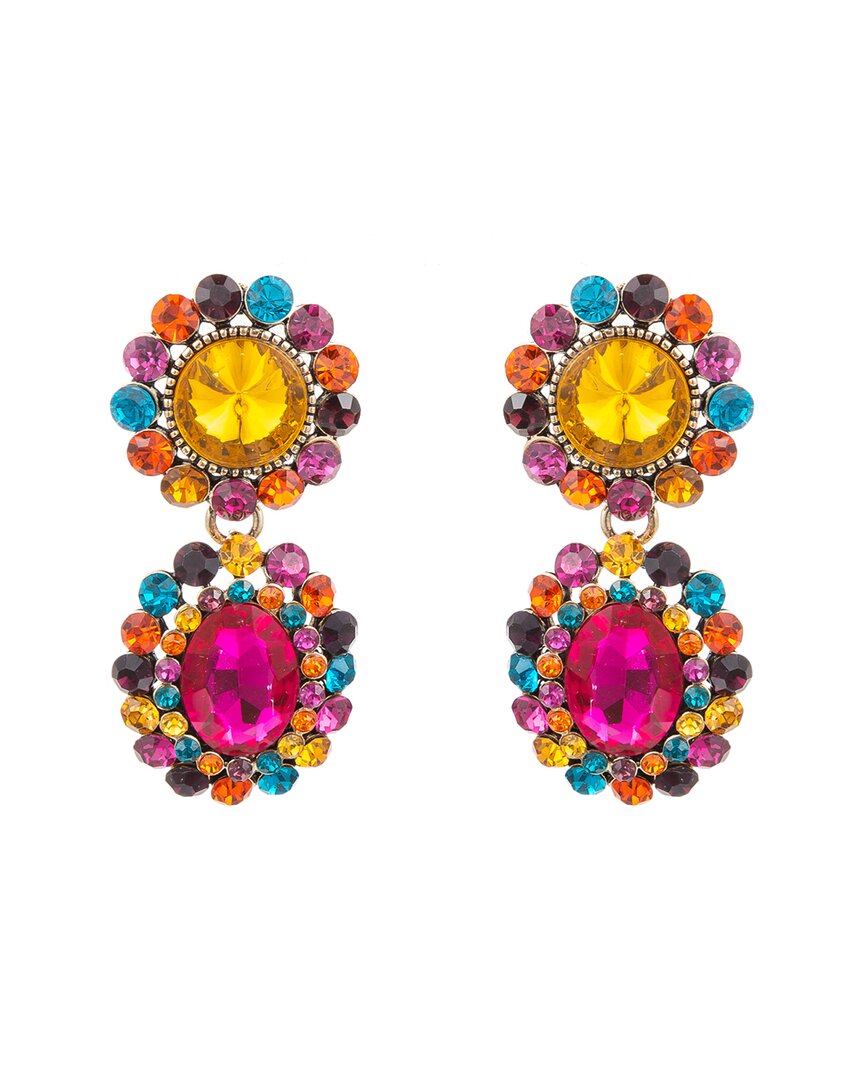 Eye Candy La Crystal Mini Cascade Drop Earrings