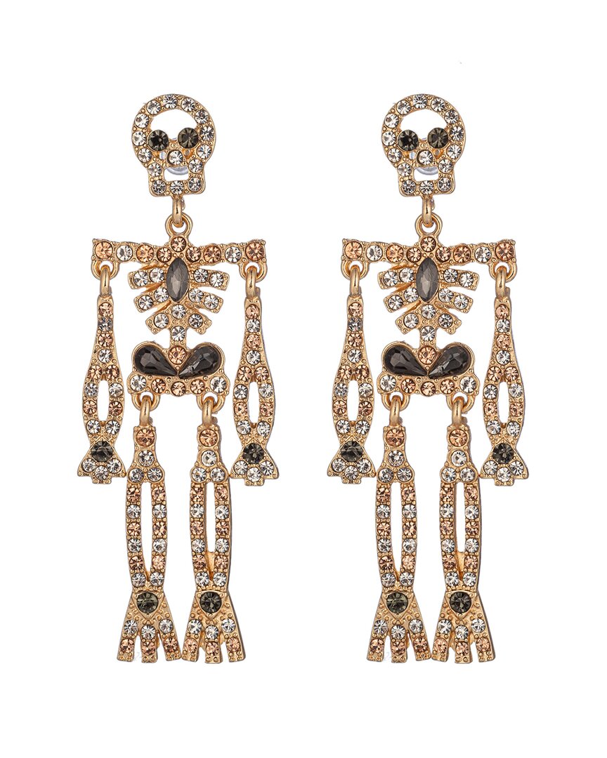 Eye Candy La Skull Drop Earrings