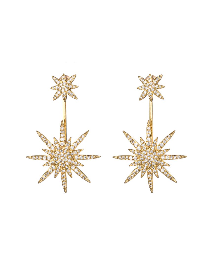 Eye Candy La Cz North Star Earrings